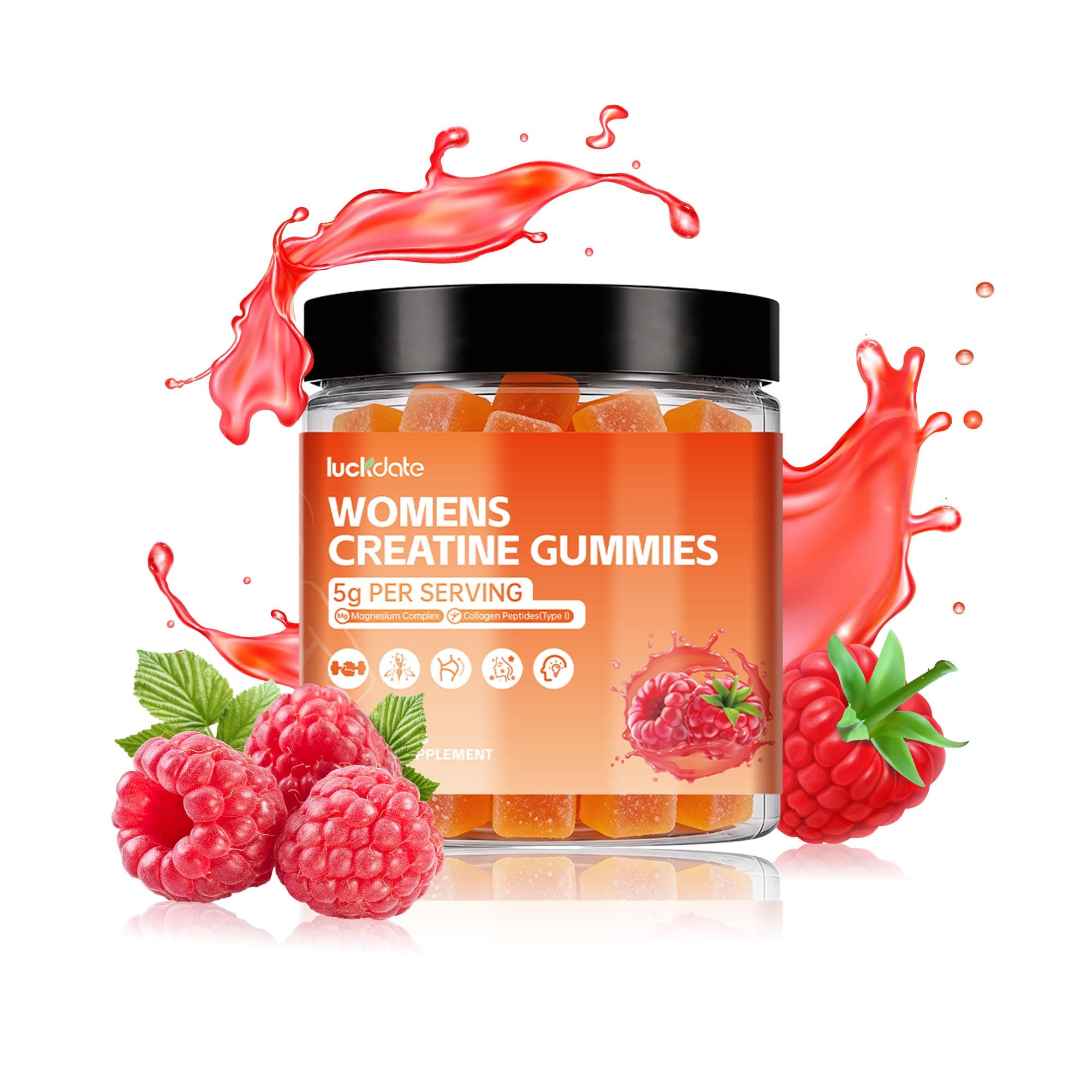 LuckDate Creatine Gummies for Women - recommended product