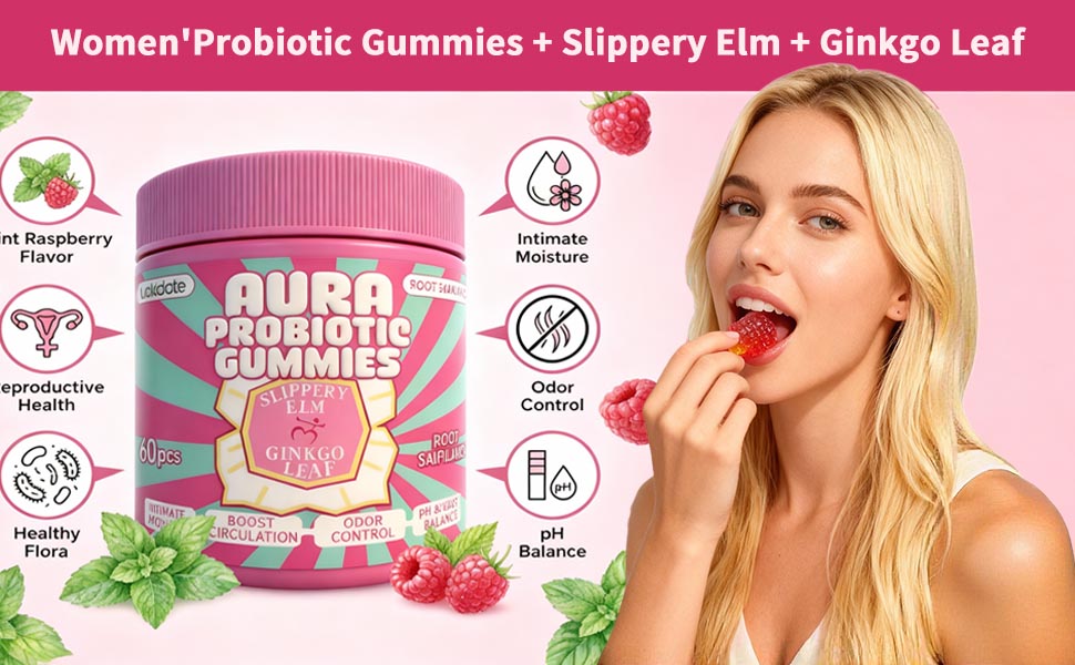 Aura Probiotic Gummies — Women's Intimate Health
