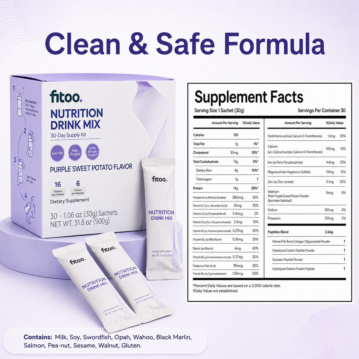 Clean & safe formula
