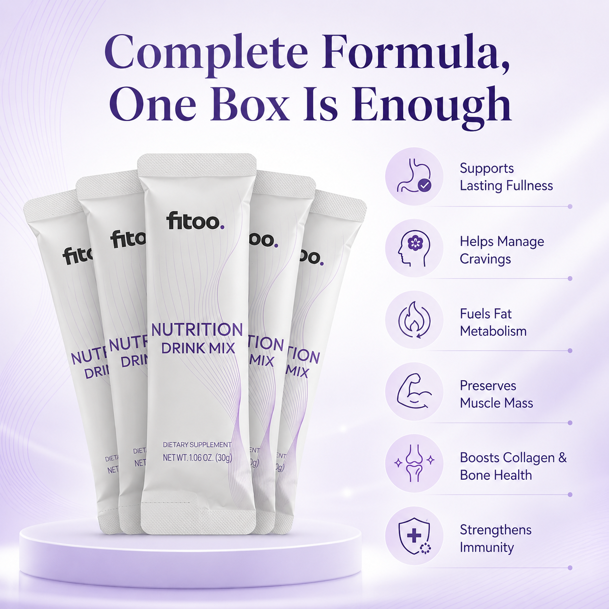 Complete formula benefits